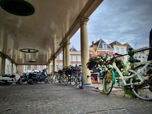 Bikes on Koornbrug bridge
